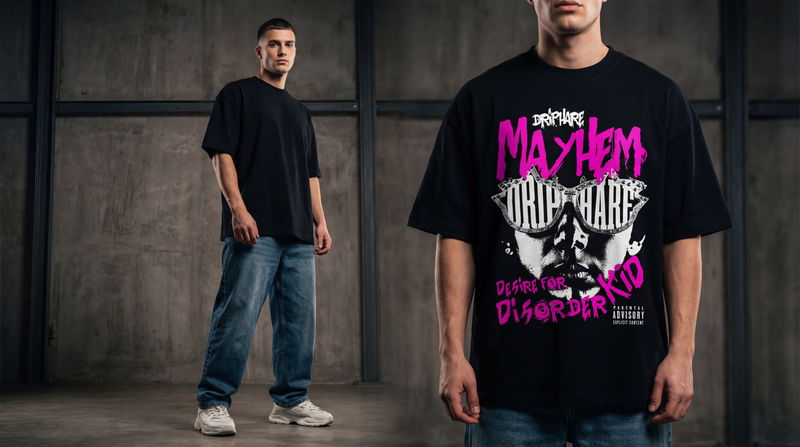 The Versatility of Printed vs. Plain Oversized T-Shirts to Your Closet