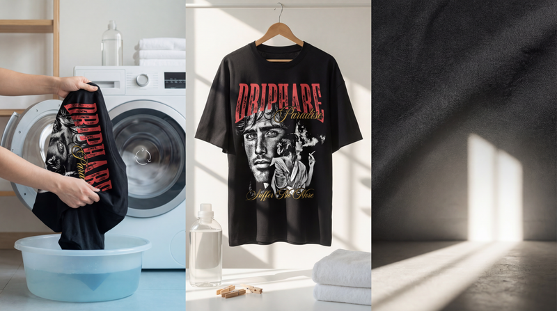 Black Graphic T-Shirt Care Guide: How to Prevent Fading & Keep It New